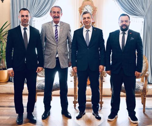 Antalya Valisi Hulusi Şahine Ziyaret